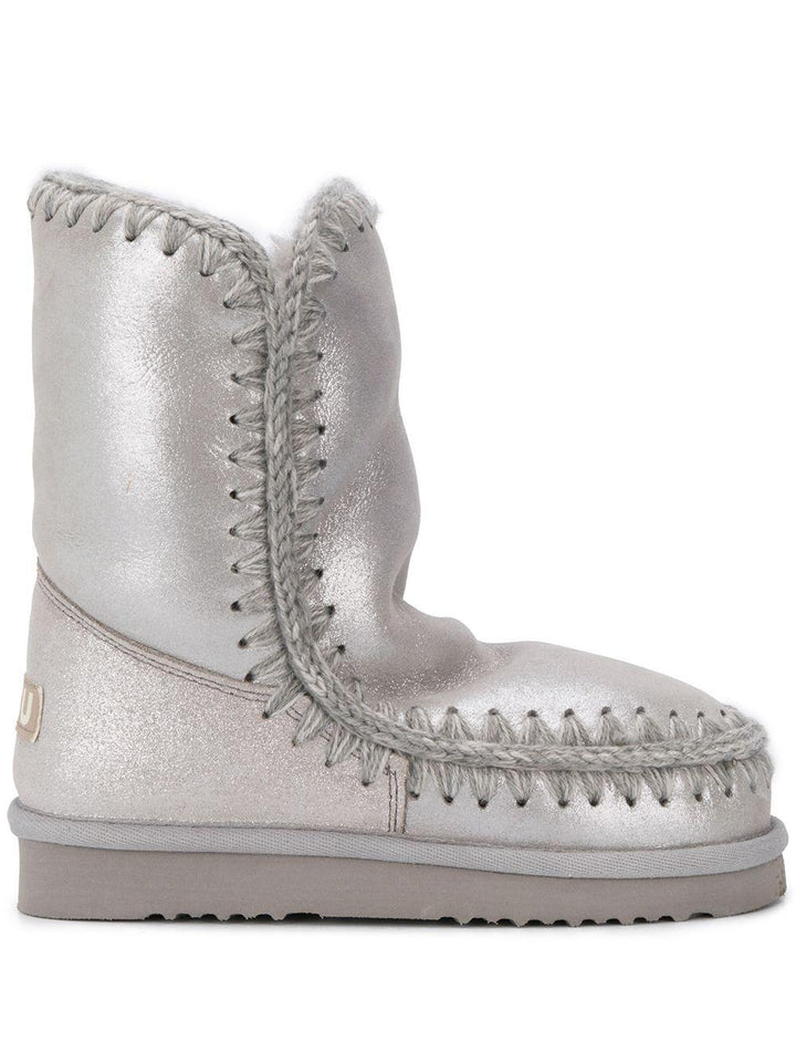 Stivali argento donna