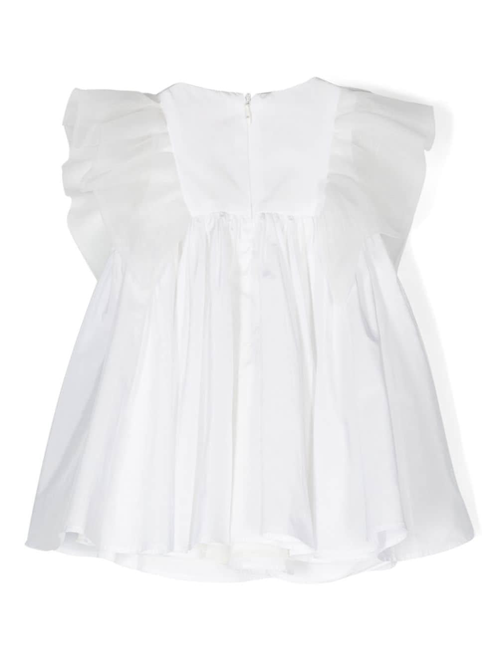 Abito bianco neonata