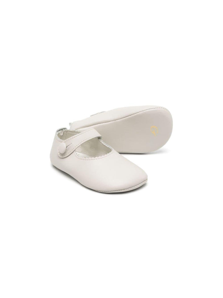 Ballerine bianco avorio neonata