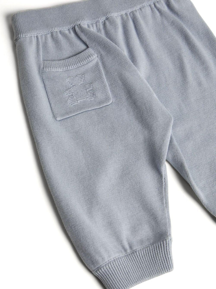 Pantaloni blu neonato