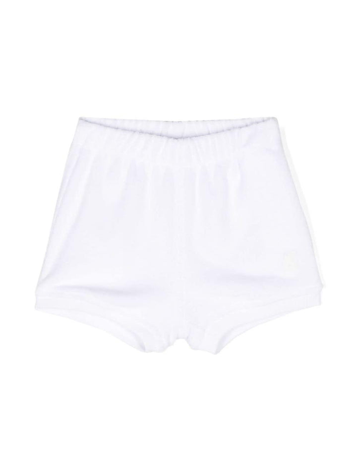 Shorts bianco neonato