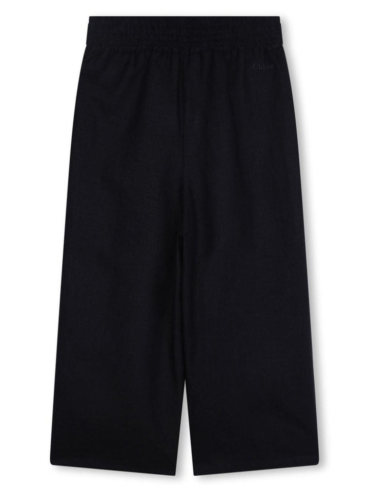 Pantaloni blu bambina