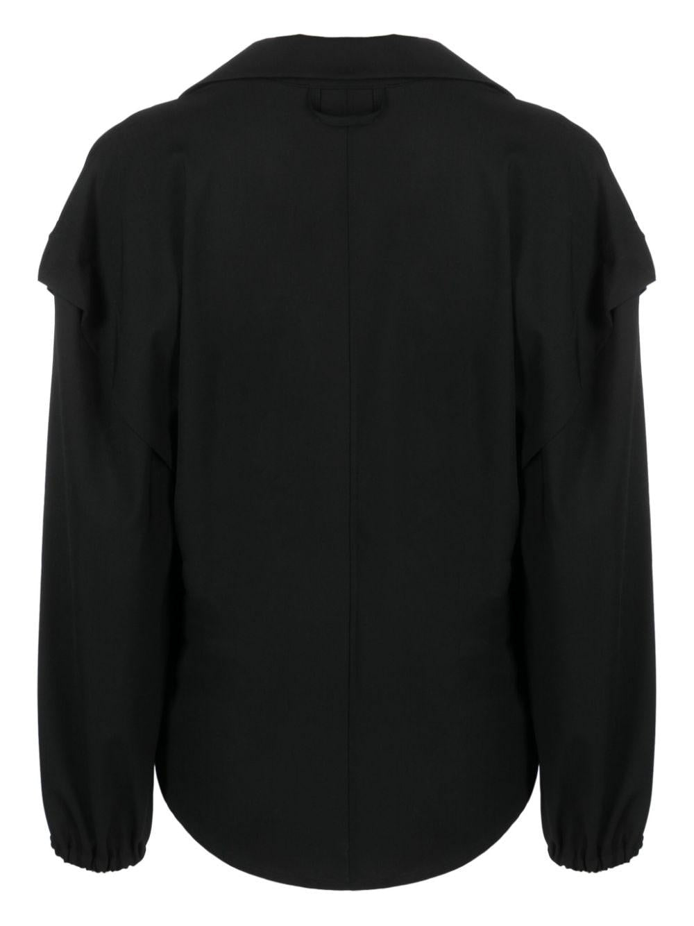 Blusa nera donna