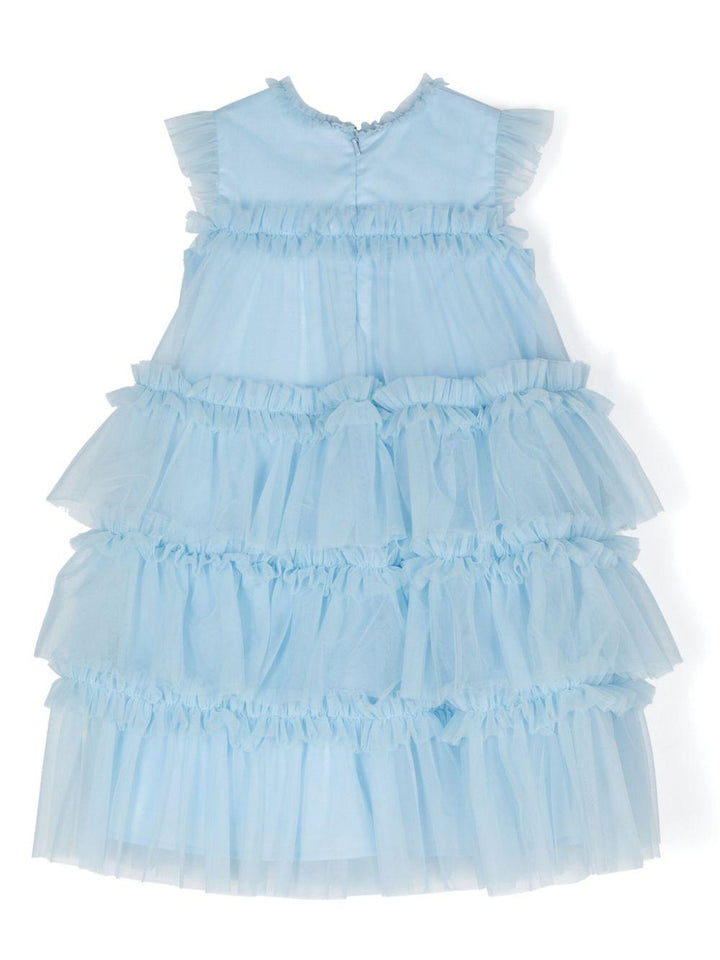Abito bambina blu chiaro