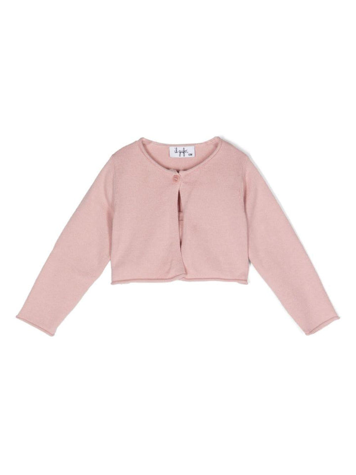 cardigan rosa neonata