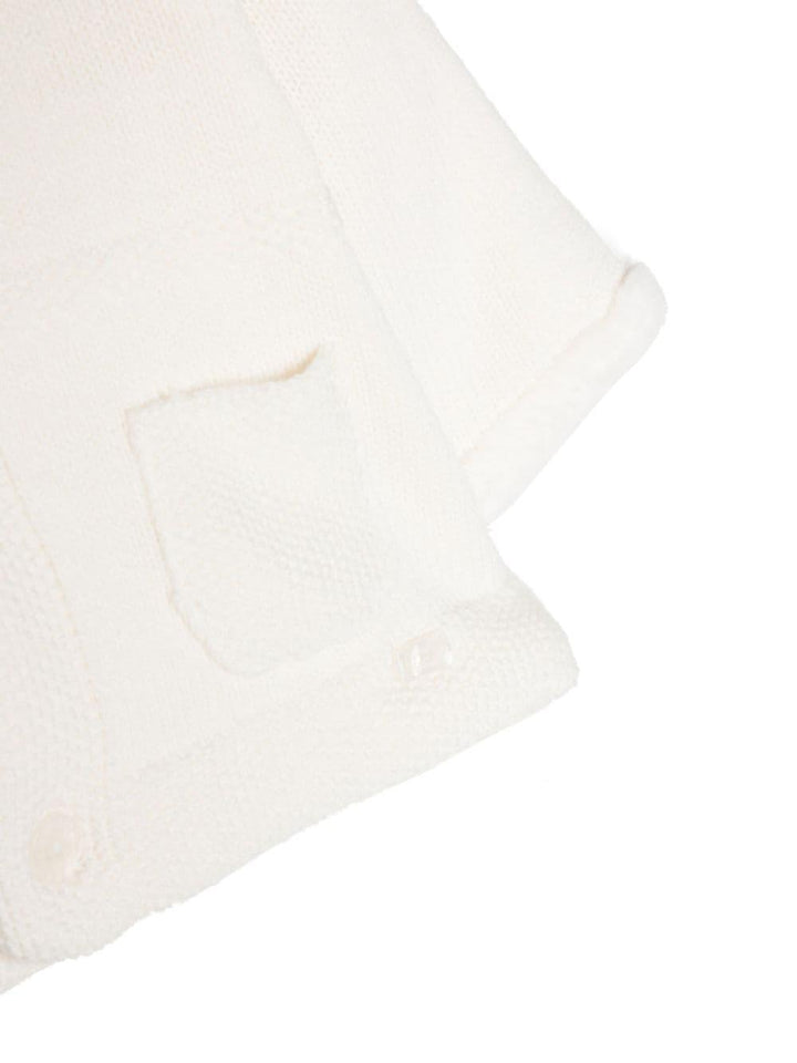 Cappotto bianco neonata TX40010 13 TARTINE & CHOCOLAT 