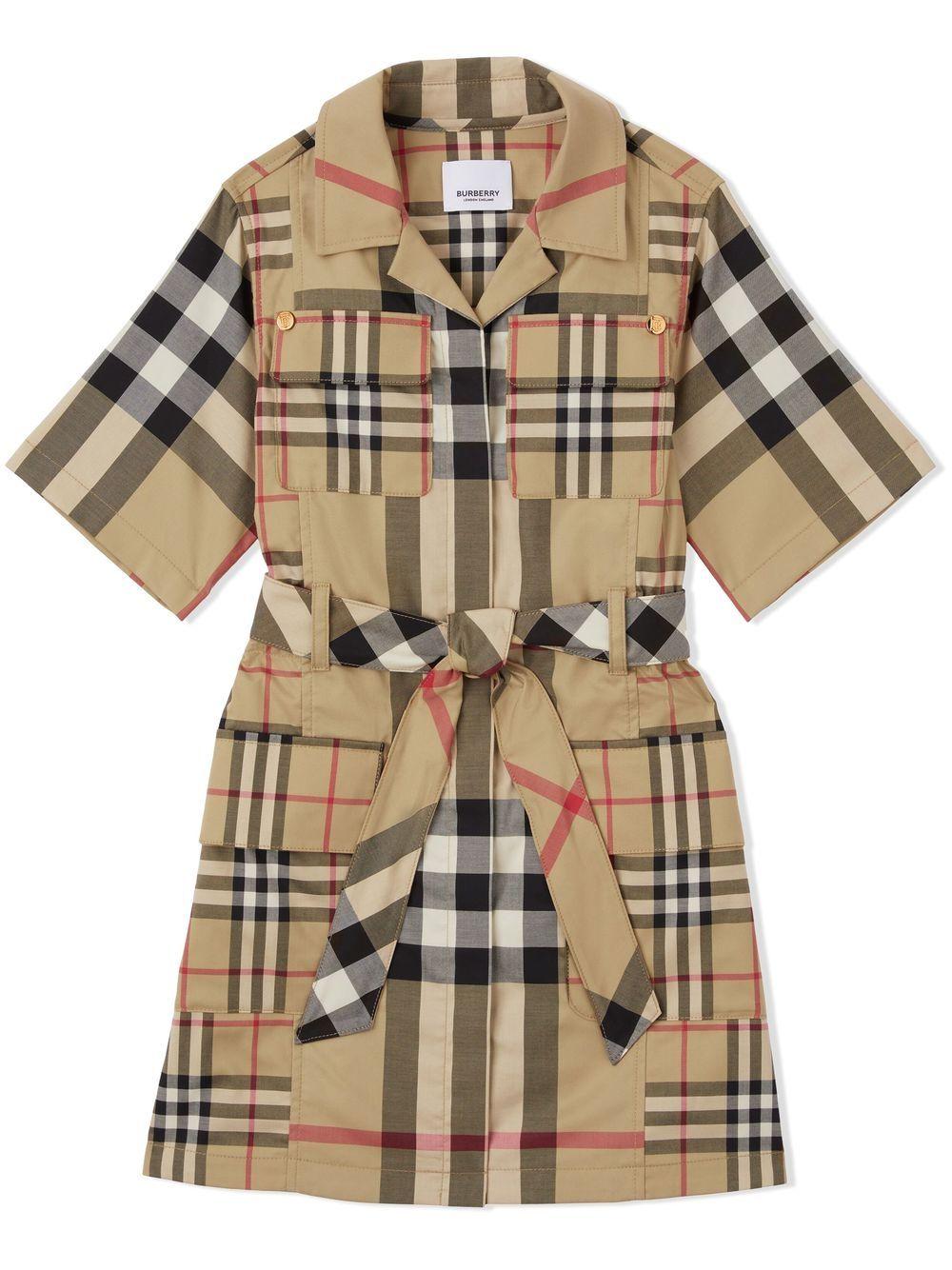 Abito beige bambina