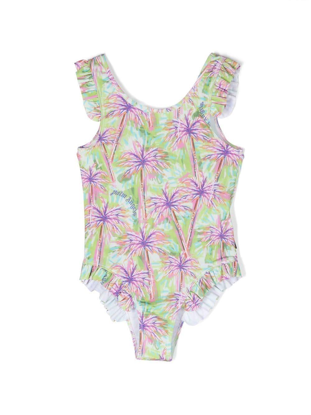 Costume multicolor bambina PGFC001S23JER002 5436 PALM ANGELS KIDS 