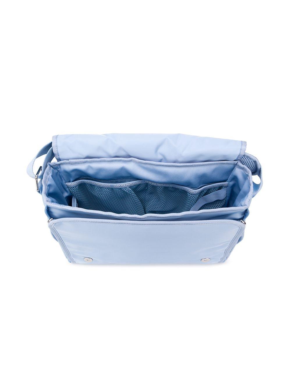 Borsa neonato azzurra