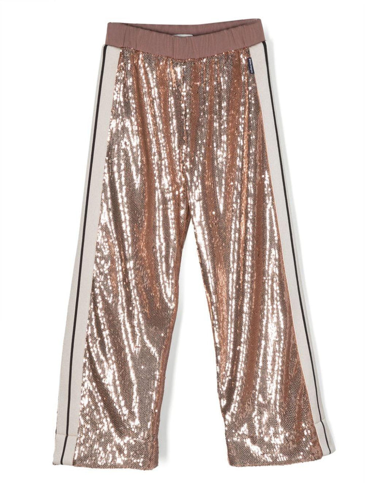 Pantaloni bronzo bambina