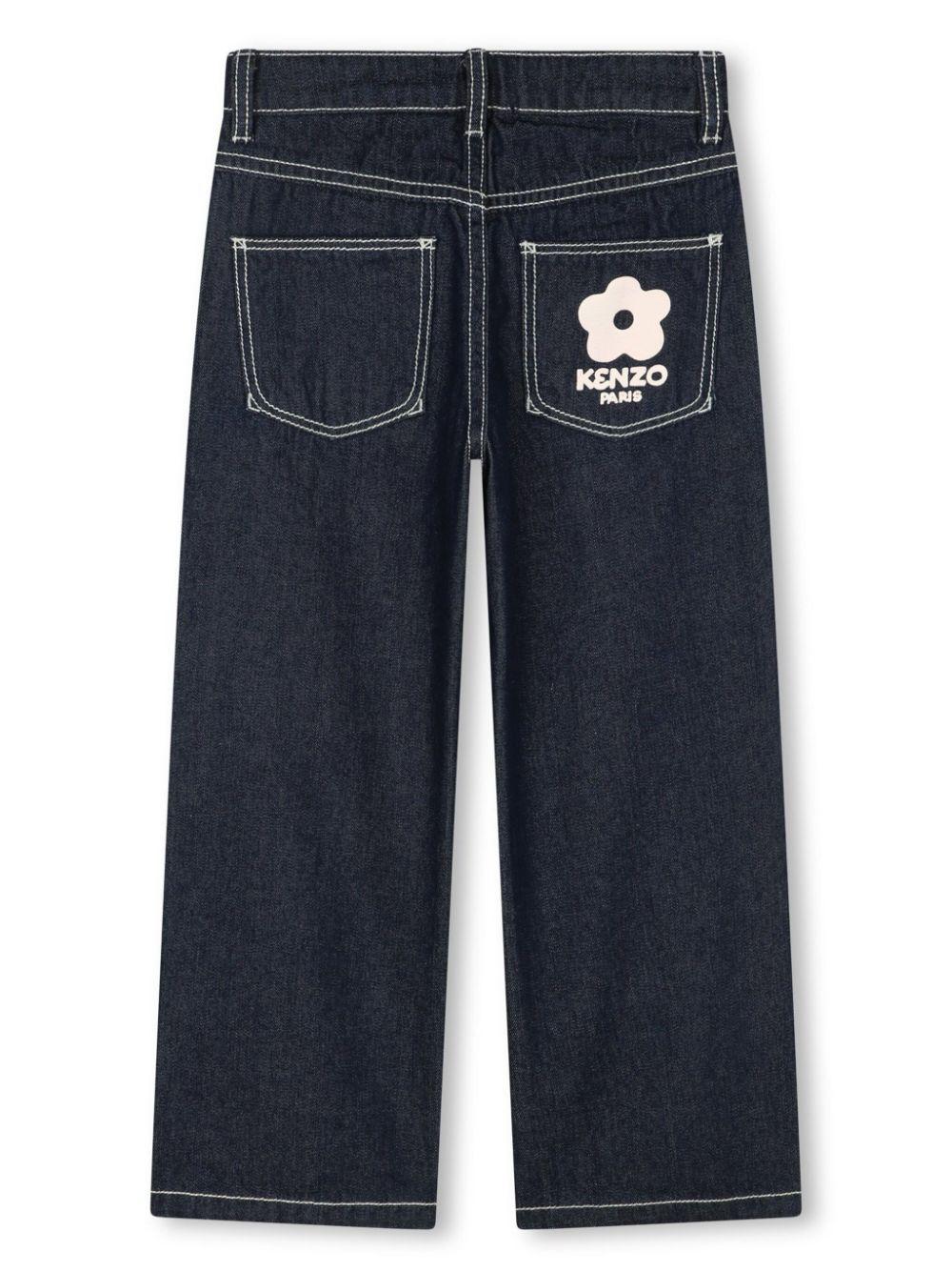 pantaloni denim bambina