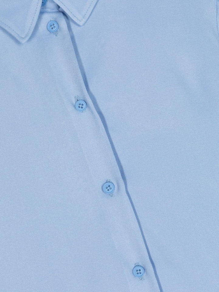 Camica azzurra bambina