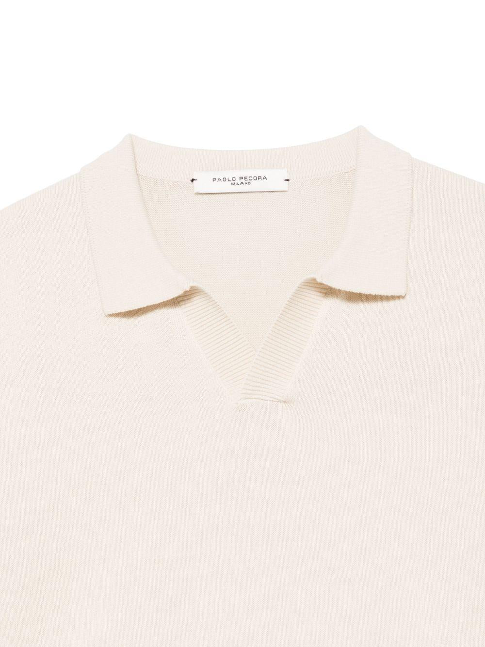 polo ecrù bambino