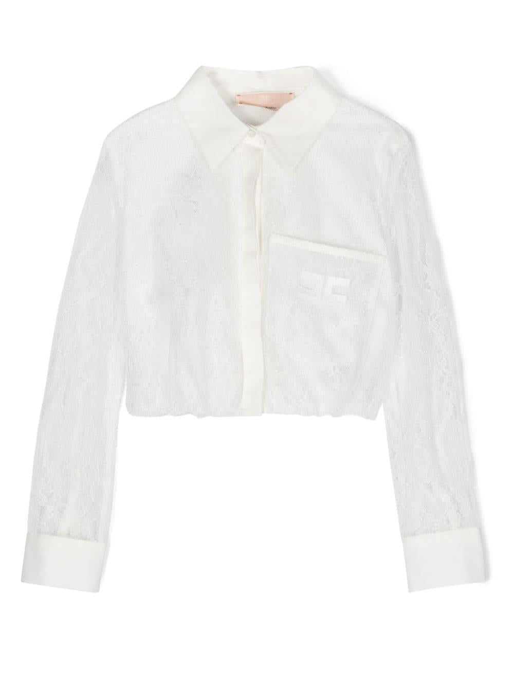 Camicia bianca bambina