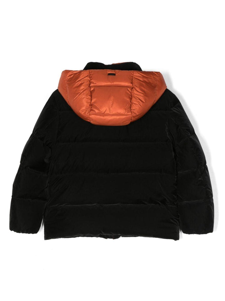 Piumino nero bambino