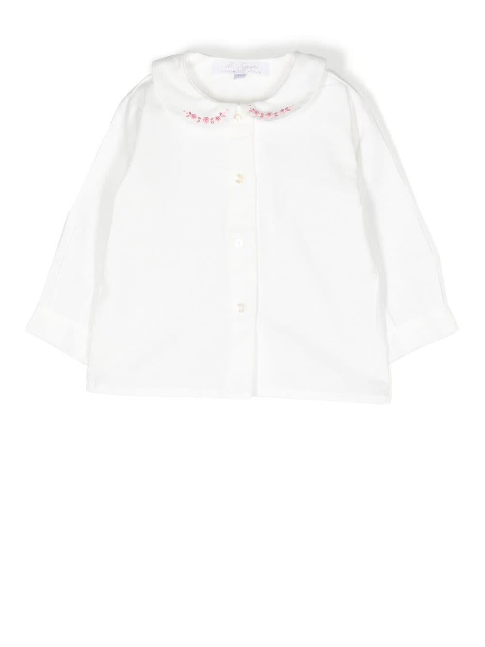 Camicia bianca neonato unisex