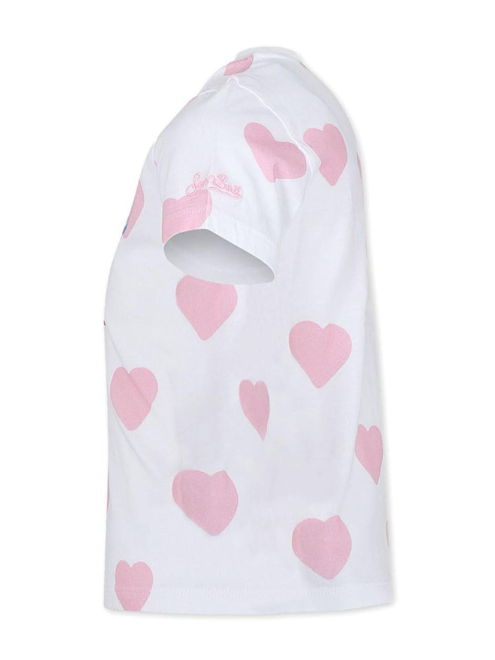 T-shirt bianca bambina