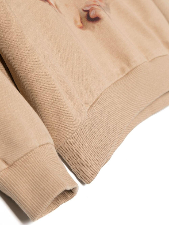 Felpa marrone bambino