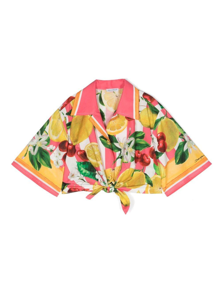 camicia fantasia bambina