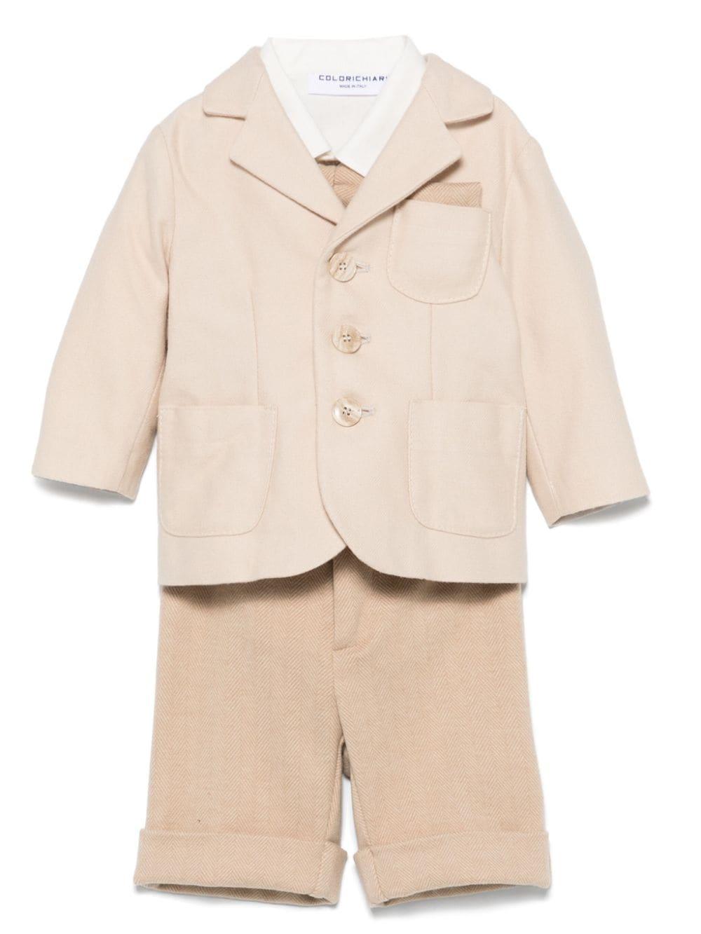 Set beige neonato